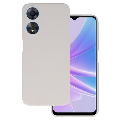 Husa Silicone Lite pentru Oppo A78 5G Titanium
