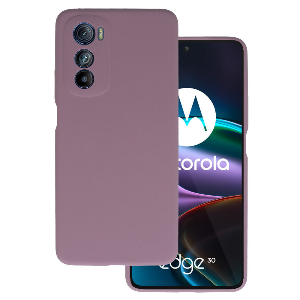 Husa Silicone Lite pentru Motorola Edge 30 Heather