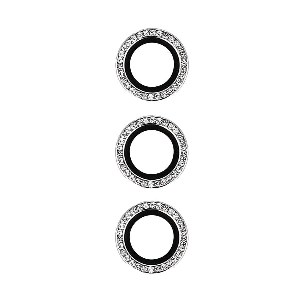 Folie sticla Hard Diamond pentru Camera (lentila) pentru Samsung Galaxy S24 Plus Argintiu (lentila 3 Pieces)