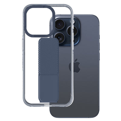 Husa Amazing Thing Titan Pro Suport 10FT Ip156.7pthbu pentru iPhone 15 Pro Max Navy cu Stand