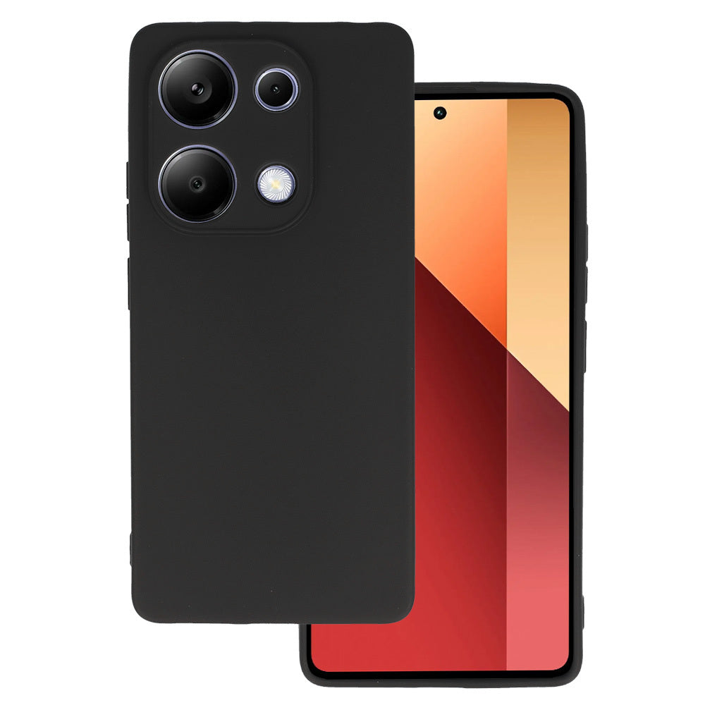Husa Back Matt pentru Xiaomi Redmi Note 13 PRO 4G Negru