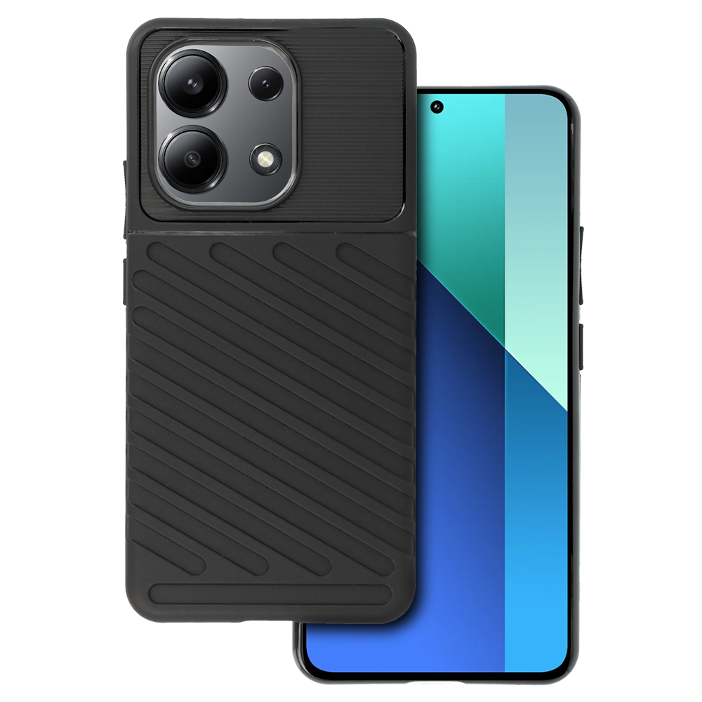 Husa Thunder pentru Xiaomi Redmi Note 13 4G Negru