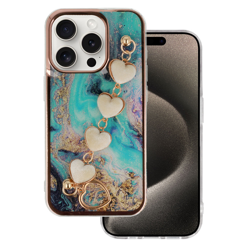Husa Trend pentru iPhone 15 Pro Design 6 Albastru