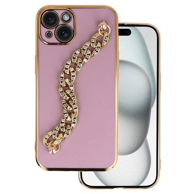 Husa Trend pentru iPhone 13 Design 4 Roz