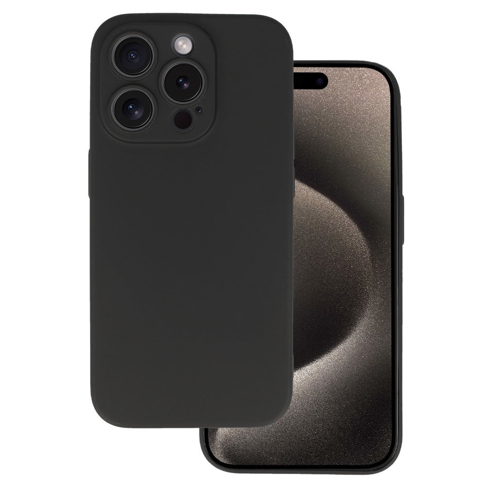 Husa Back Matt pentru iPhone 16 PRO Negru