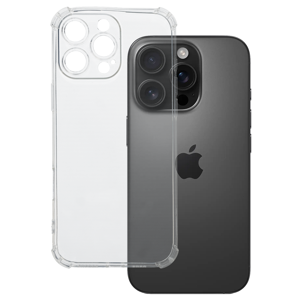 Husa Clin antisoc 1,5mm pentru iPhone 16 PRO MAX Transparent