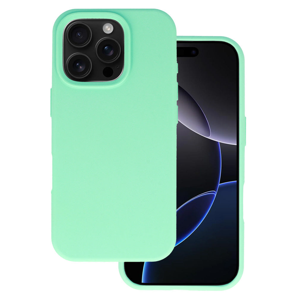 Husa Silicone Lite pentru iPhone 16 Pro Mint