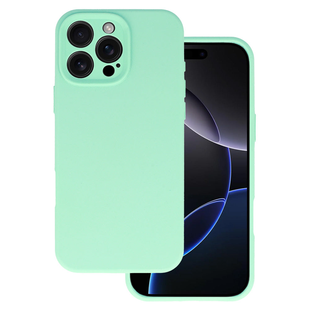 Husa Silicone Lite pentru iPhone 16 Pro Max Mint