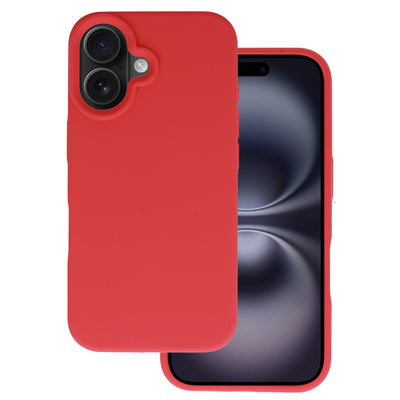 Husa Tel Protect Silicone Premium pentru iPhone 16 Coral