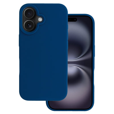 Husa Tel Protect Silicone Premium pentru iPhone 16 Navy