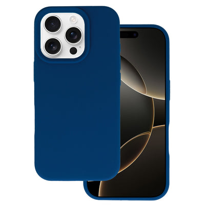 Husa Tel Protect Silicone Premium pentru iPhone 16 Pro Max Navy