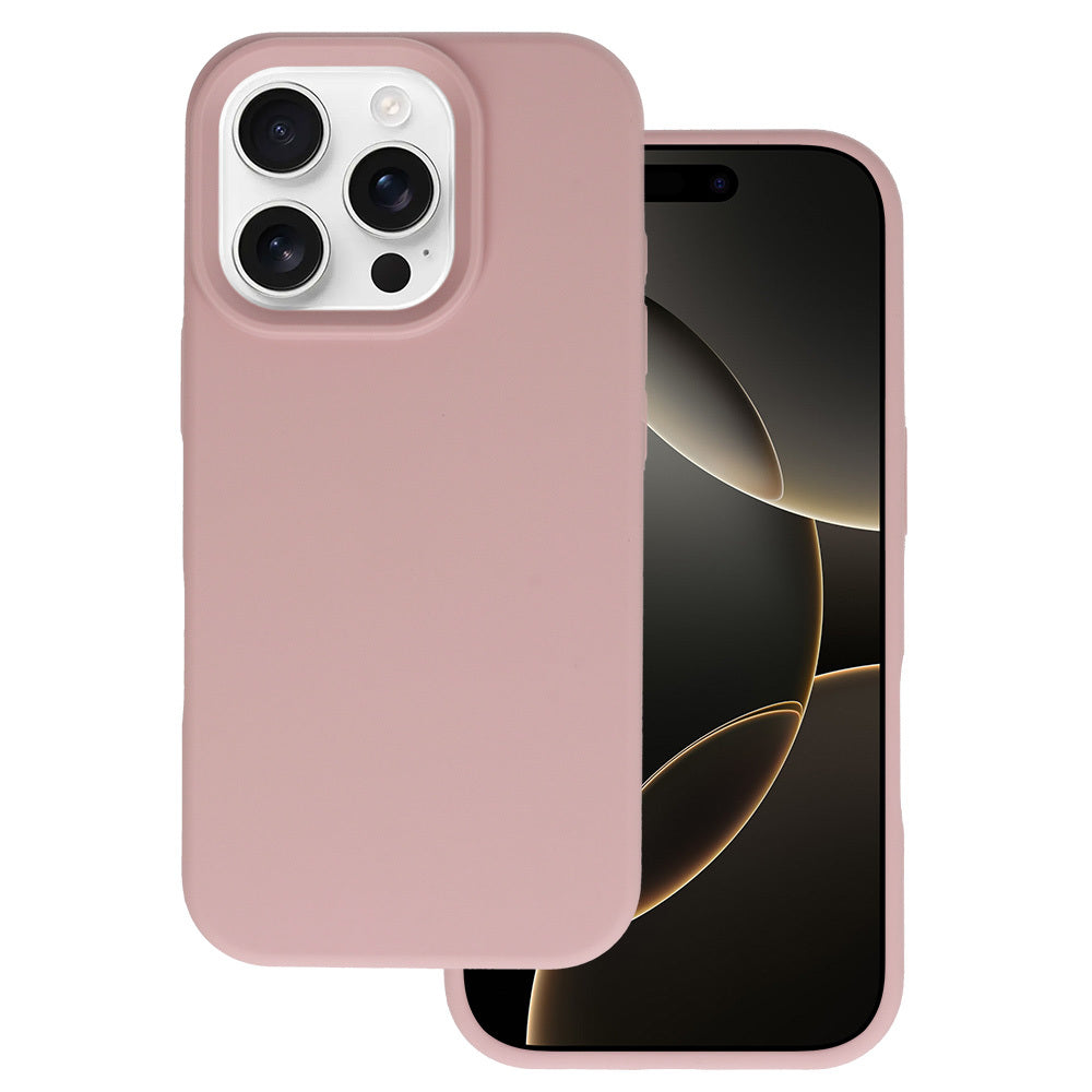 Husa Tel Protect Silicone Premium pentru iPhone 16 Pro Max Powder
