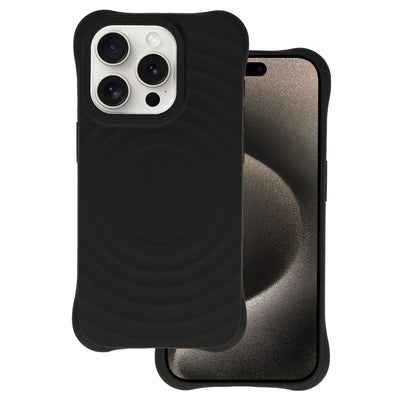 Husa Tel Protect Wave Magsafe pentru iPhone 13 Pro Max Negru