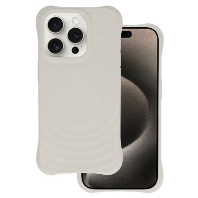 Husa Tel Protect Wave Magsafe pentru iPhone 13/14 Gri