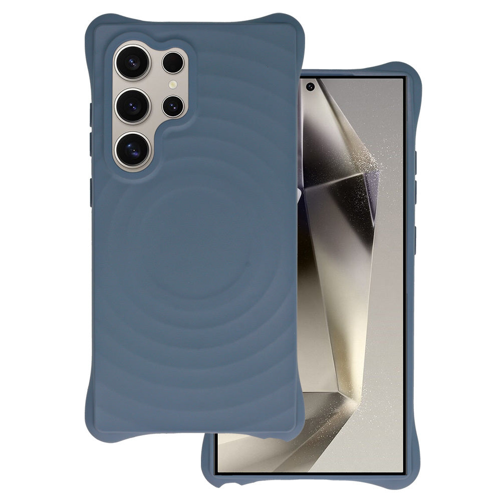 Husa Tel Protect Wave Magsafe pentru Samsung Galaxy S23 Ultra Navy