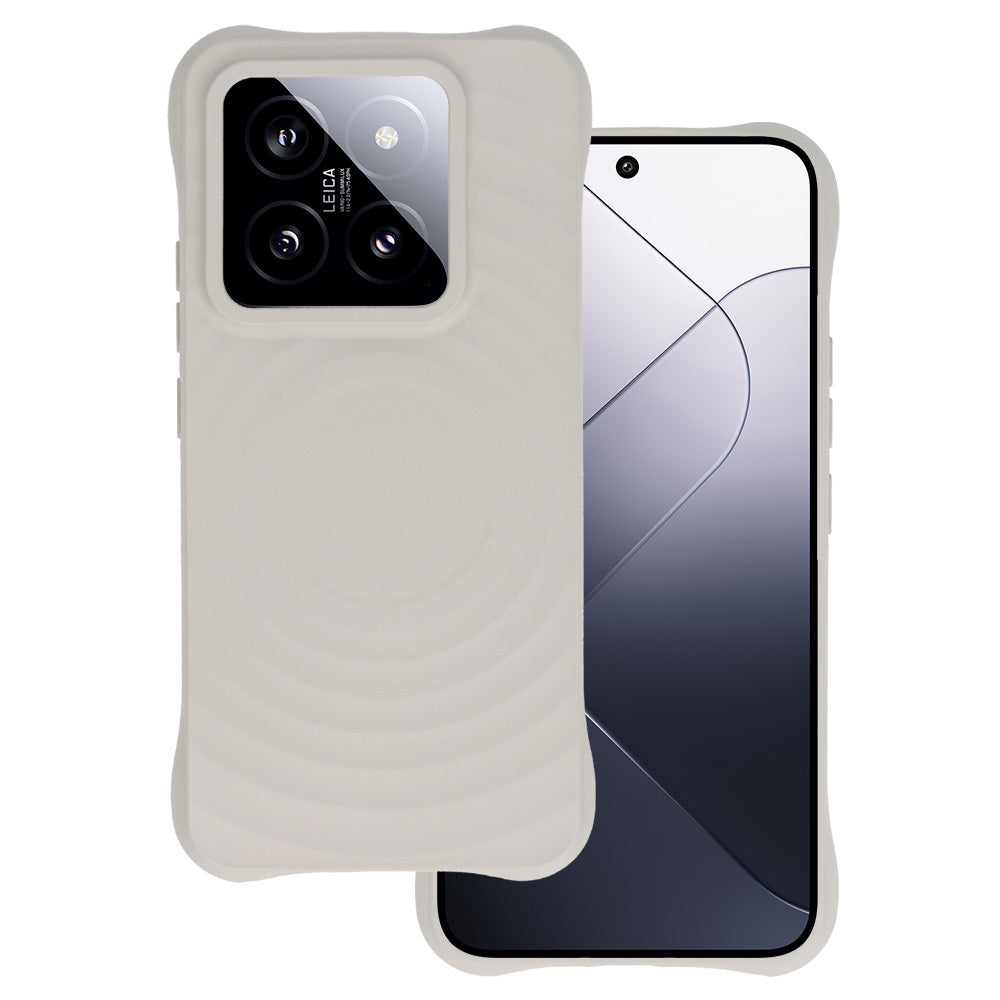 Husa Tel Protect Wave Magsafe pentru Xiaomi 14 Gri