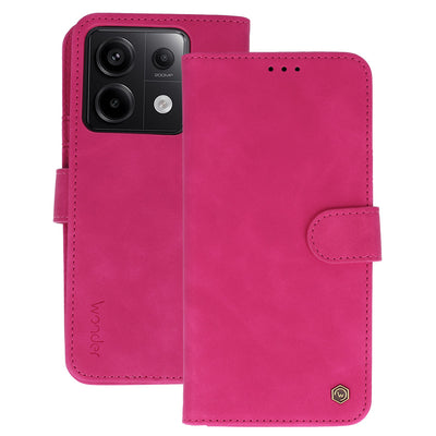 Husa Wonder Fancy pentru Xiaomi Redmi Note 13 5G Fuchsia