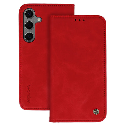 Husa Wonder Smart pentru Xiaomi Redmi Note 13 Pro Plus 5G Rosu