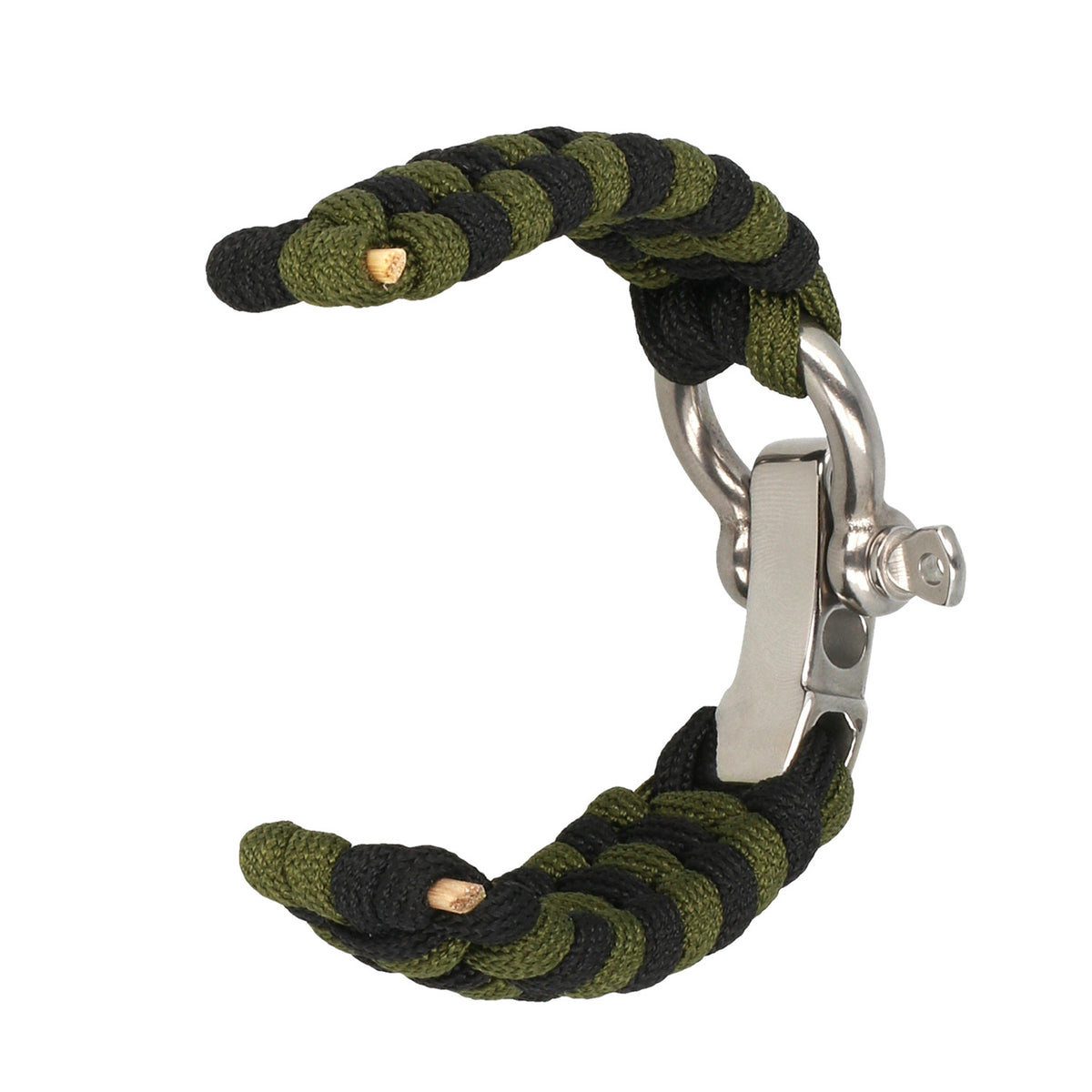 Curea Universal Nylon Loop 22mm Design 1 Verde-Negru