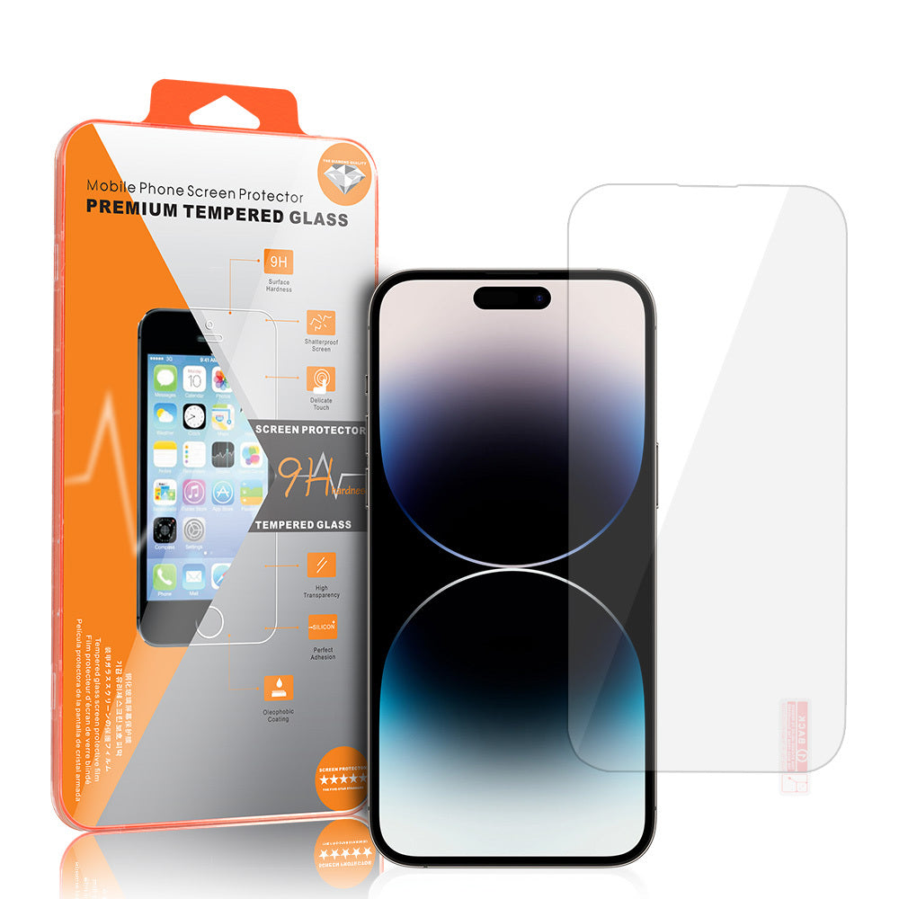 Folie sticla Portocaliu pentru iPhone 16 PRO MAX/17 PRO MAX/18 PRO MAX