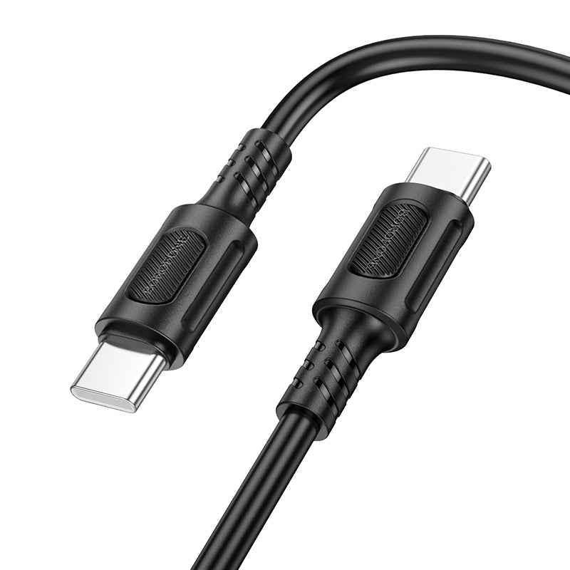 Cablu Borofone Bx111 Feliz - Type C To Type C - 60W 3A 1 Metre Negru