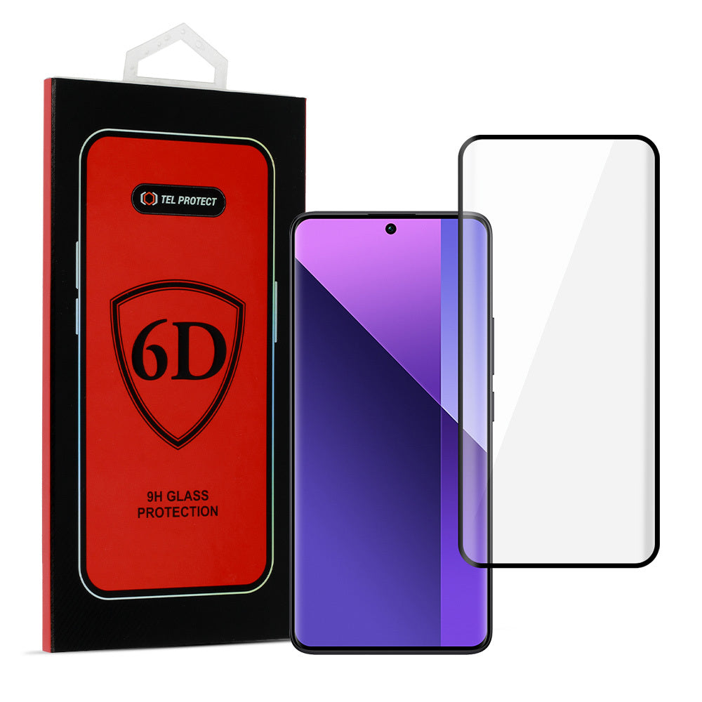 Folie Tel Protect Full Glue 6D sticla pentru Xiaomi Redmi Note 13 PRO Plus 5G Negru