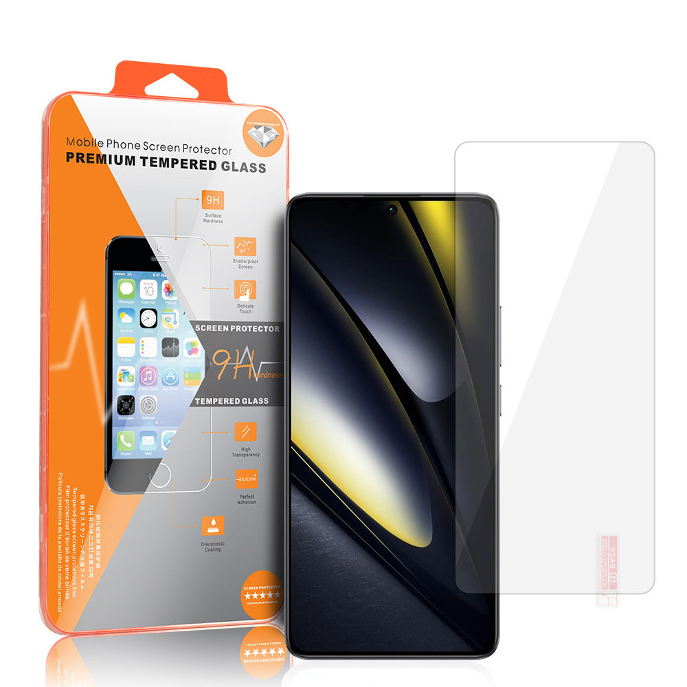 Folie sticla Portocaliu pentru Xiaomi Poco F6/Samsung A21/A11/M11/A21s/A71/A82