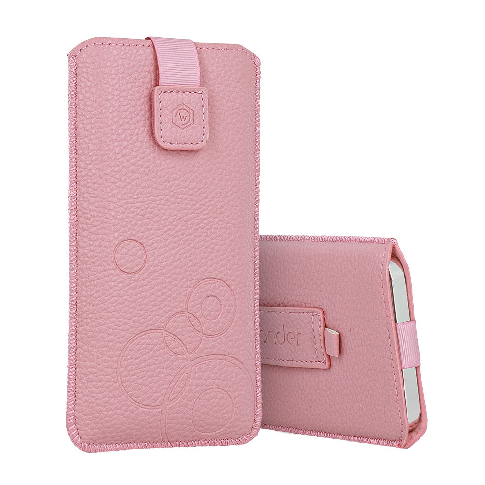 Husa Wonder Deko (Size M) pentru iPhone 5/Nokia 215 4G/225/5310 2020 Roz