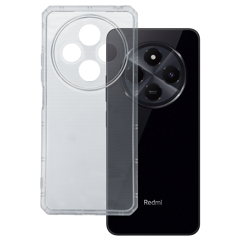 Husa Armor antisoc pentru Xiaomi Redmi 14C Transparent