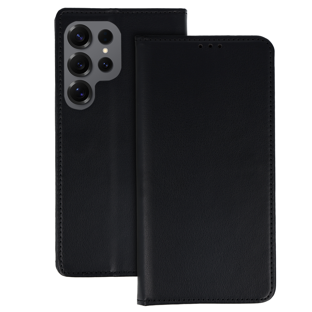Husa Smart Magneto pentru Samsung Galaxy S25 Ultra Negru