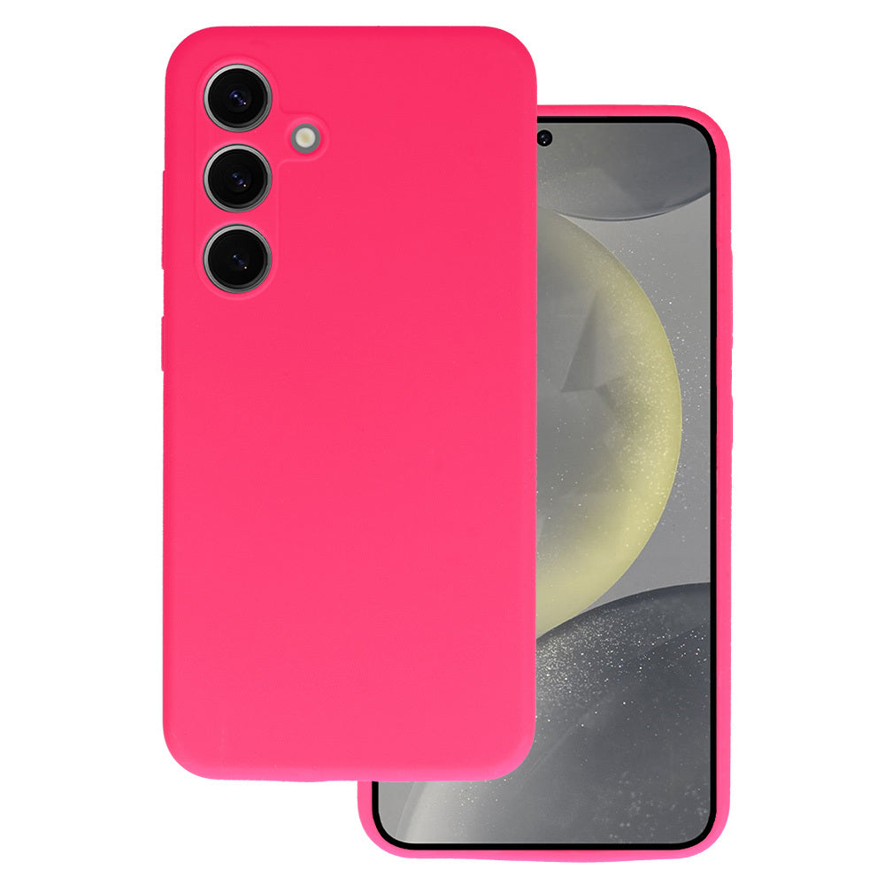 Husa Silicone Lite pentru iPhone 16 Pro Fuchsia
