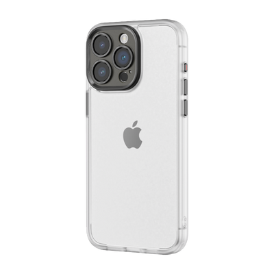 Husa Rock Guard Touch mat Series pentru iPhone 15 Plus Alb