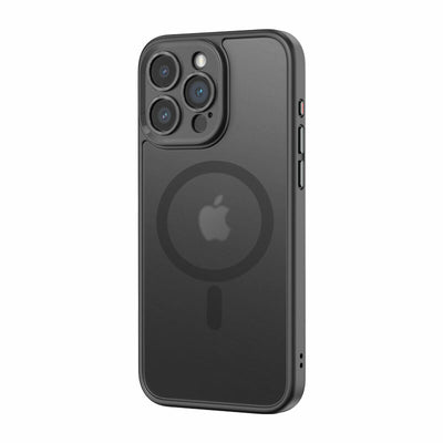 Husa Rock Guard Touch mat Series Magnetic pentru iPhone 15 Plus Negru