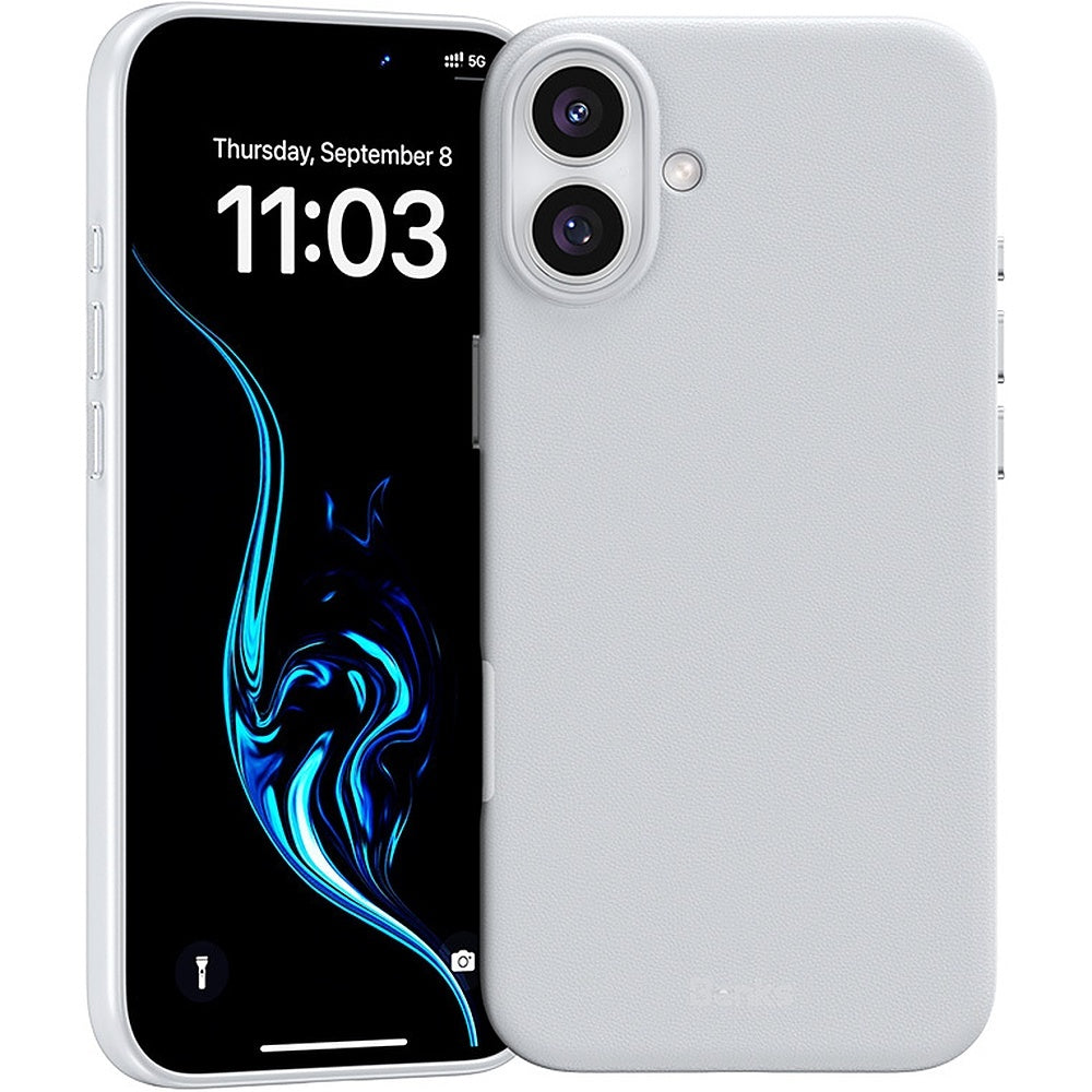 Husa Benks Magnetic Vita Pro Silicone pentru iPhone 16 Gri