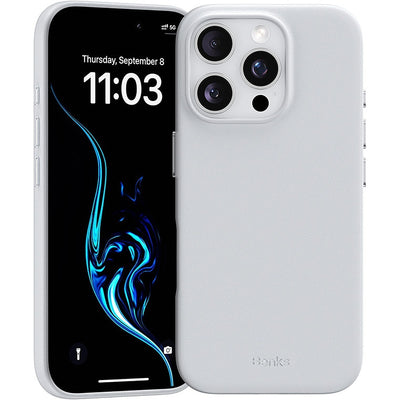 Husa Benks Magnetic Vita Pro Silicone pentru iPhone 16 Pro Max Gri