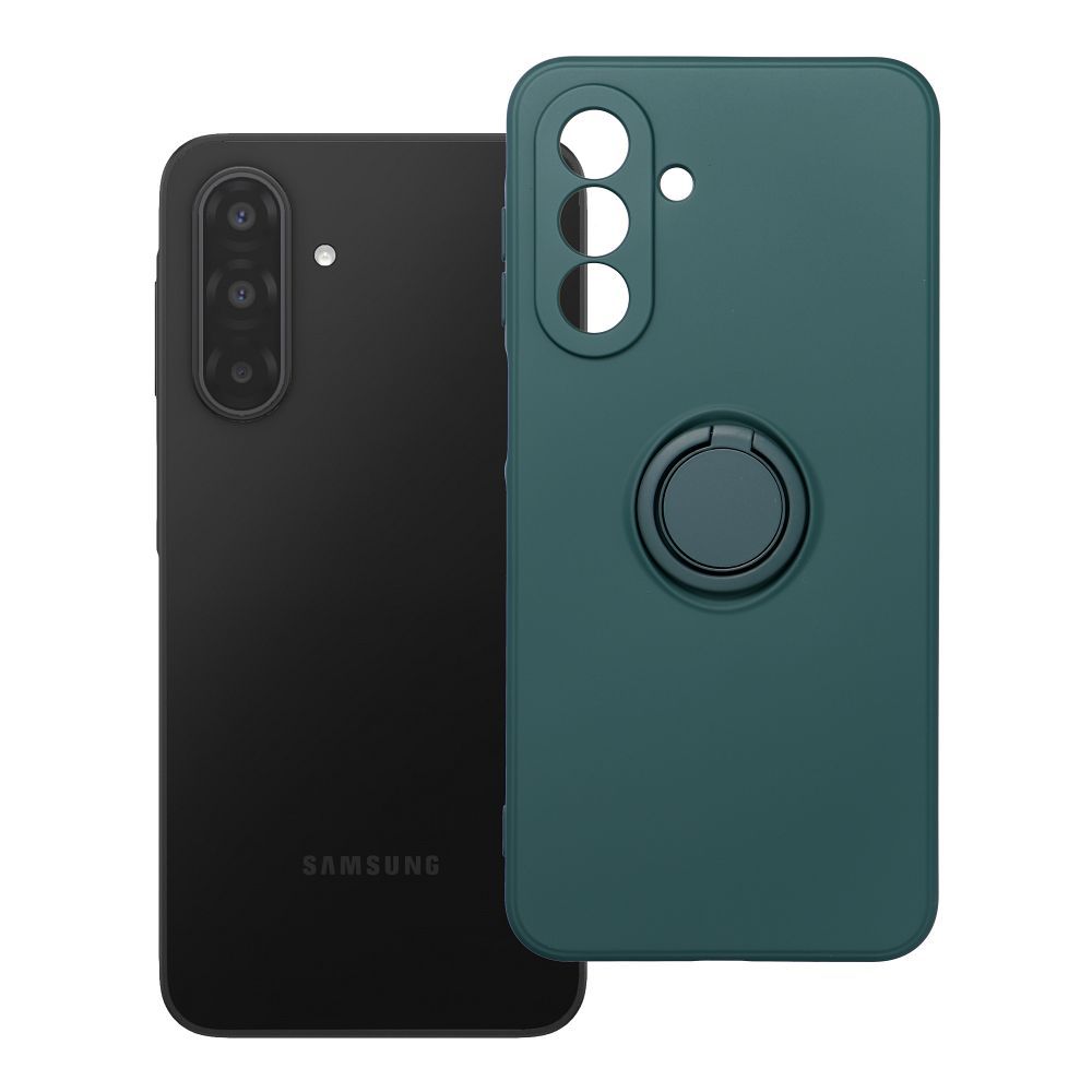 Husa Silicone Ring pentru Samsung A17 / A18 Verde
