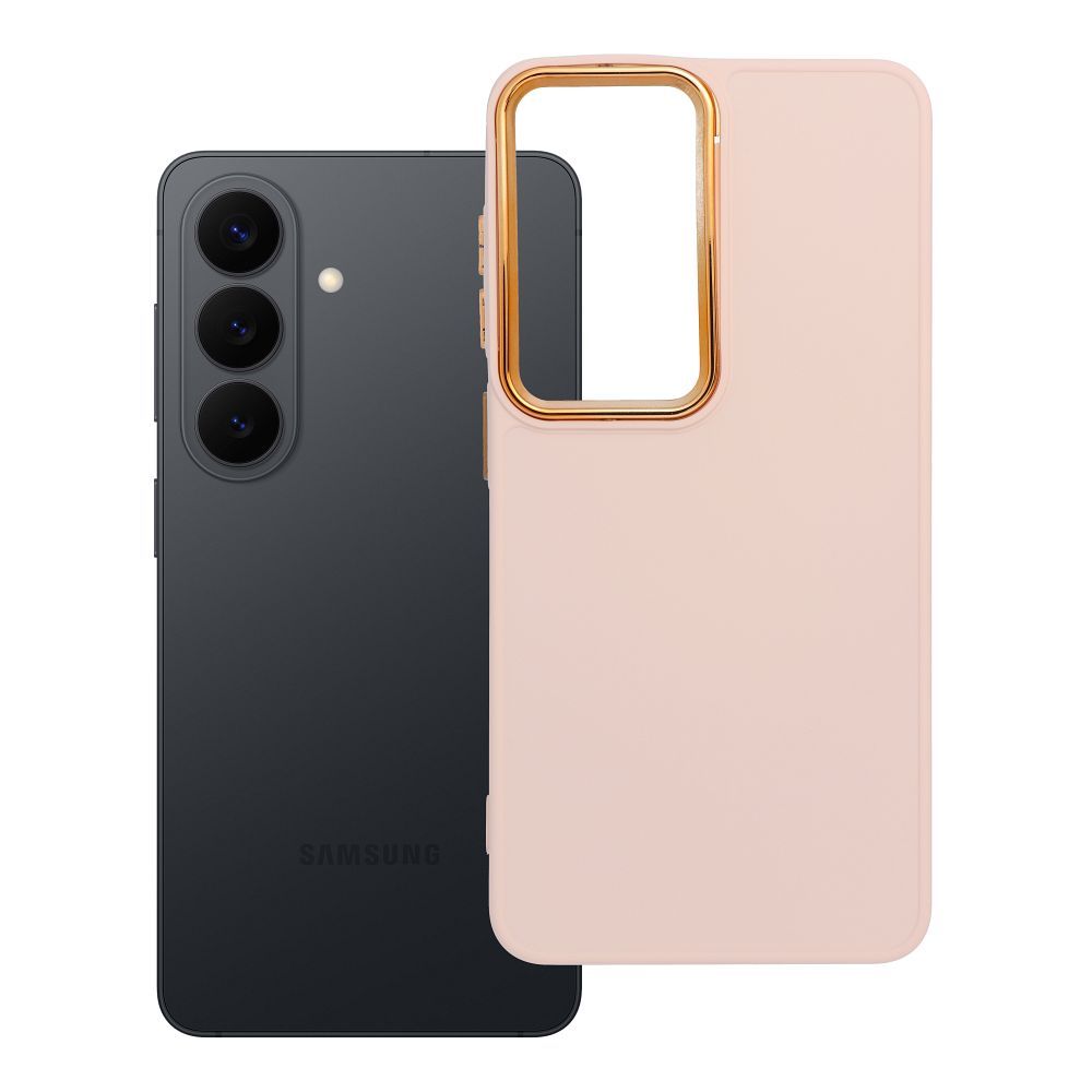Husa Frame pentru Samsung S26 Powder Roz