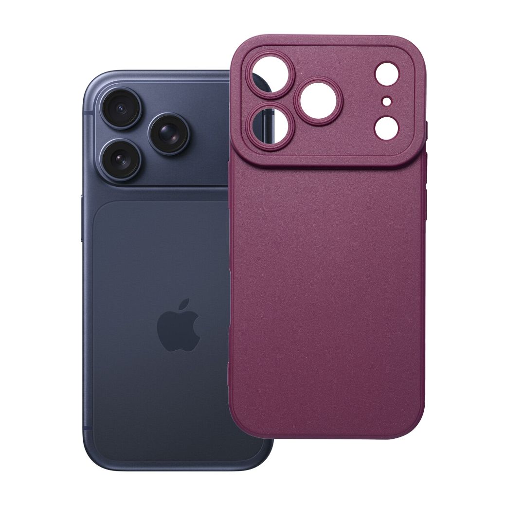 Husa Matt 2.0 pentru iPhone 18 Pro / 17 Pro Burgundy