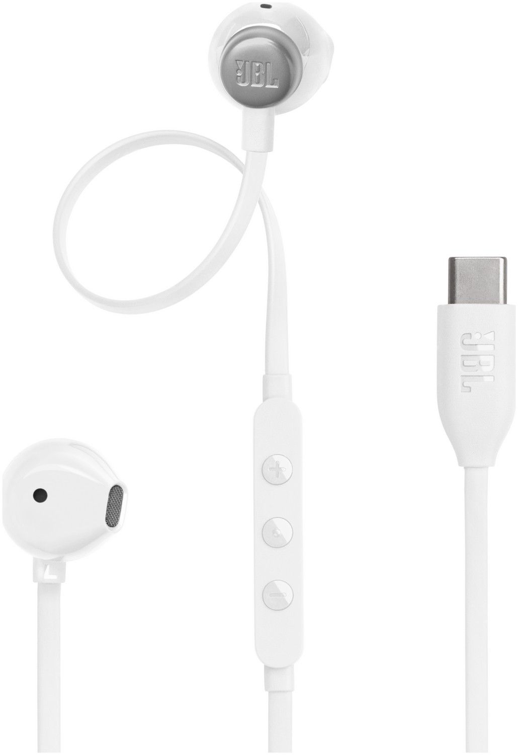 Casti JBL Wire USB C 305C Alb