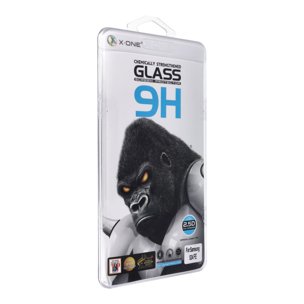 Folie X-one acoperire completa Extra Strong Crystal Transparent - pentru Samsung A27 5G / S24 FE sticla 9H