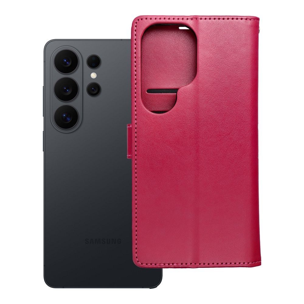 Husa Mezzo Book Flip pentru Samsung S26 Ultra Mandala Magenta