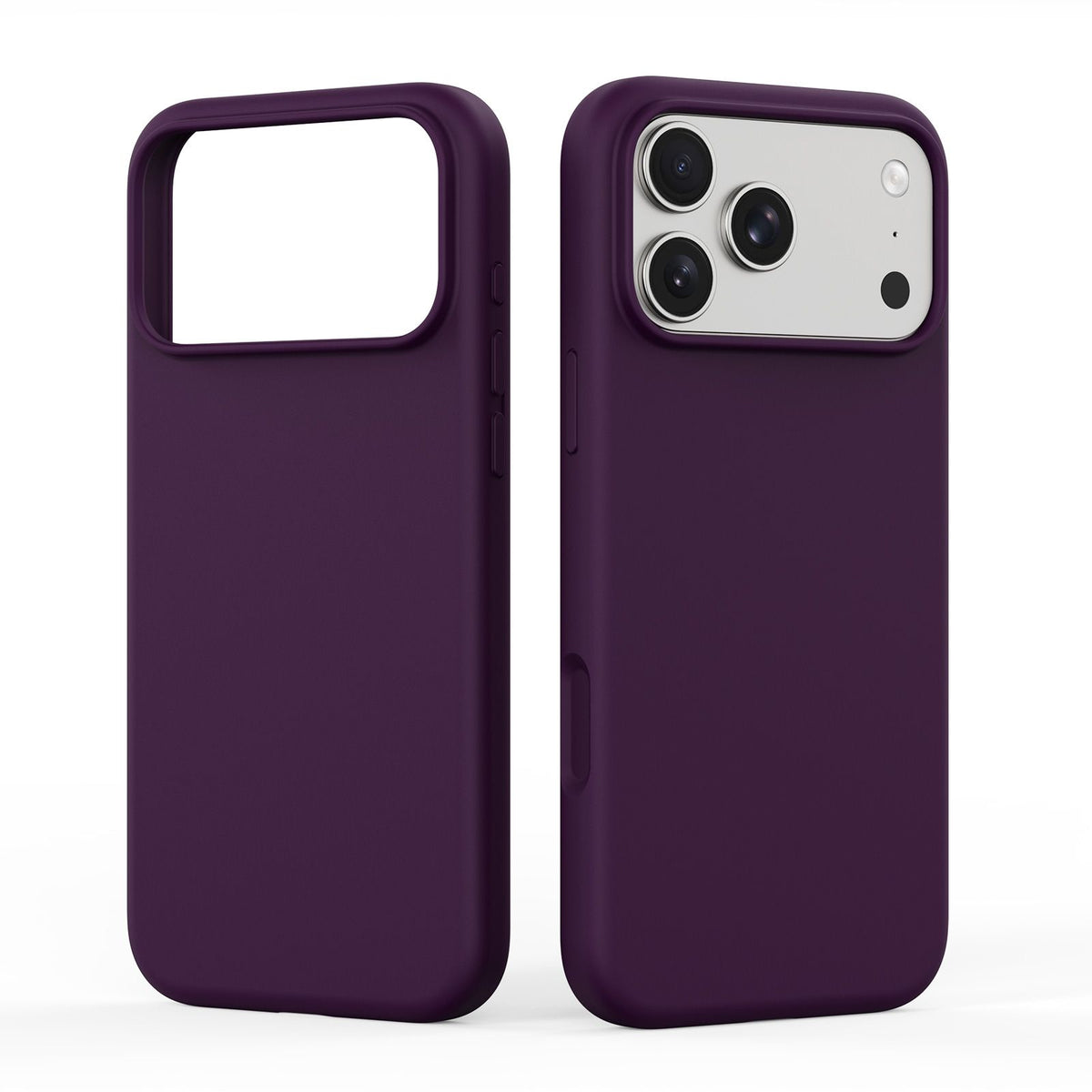 Husa DUX Ducis Piel Liquid Silicone Compatible cu Magsafe pentru iPhone 18 Pro Max/17 Pro Max Burgundy
