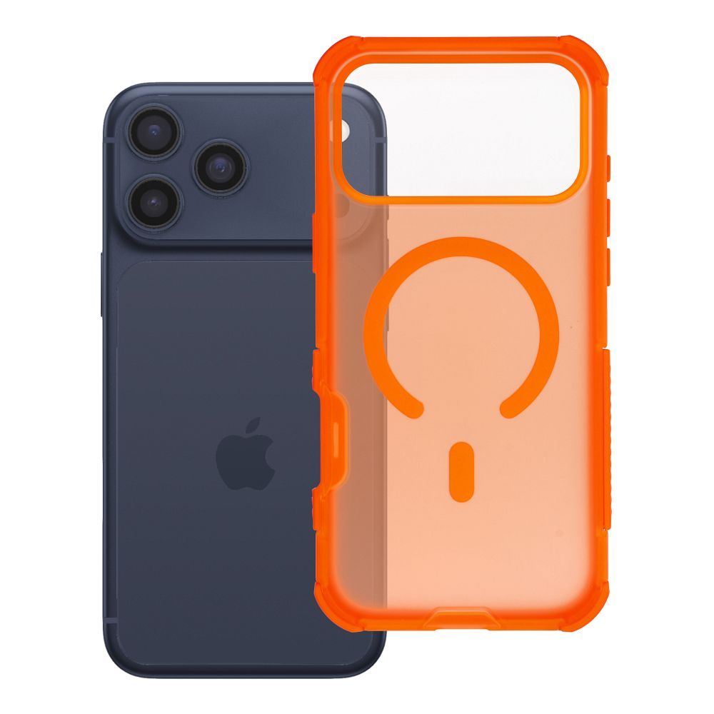 Husa Forcell pentru iPhone 18 Pro Max / 17 Pro Max F-protect Bumperx Premium Compatible cu Magsafe Portocaliu