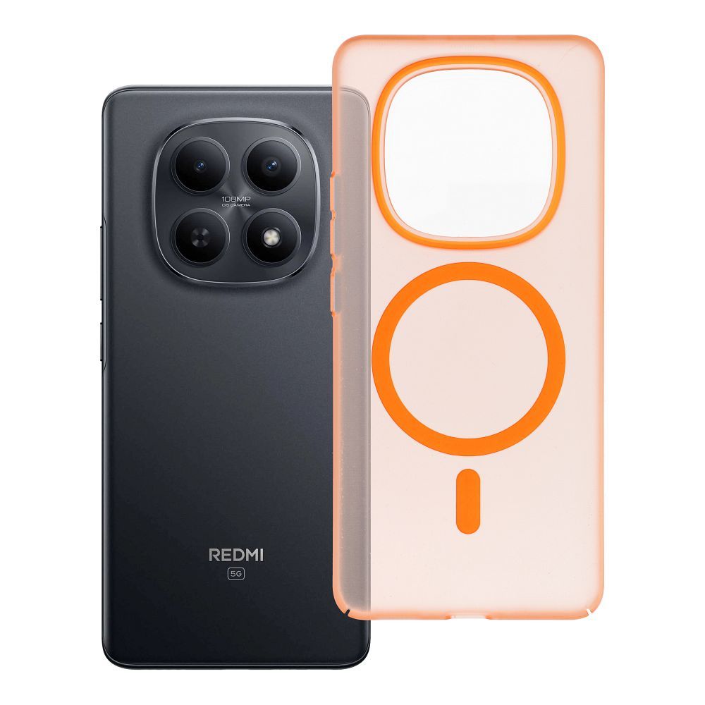 Husa Go Portocaliu pentru Xiaomi Redmi Note 15 5G Compatible cu Magsafe Cosmic Portocaliu