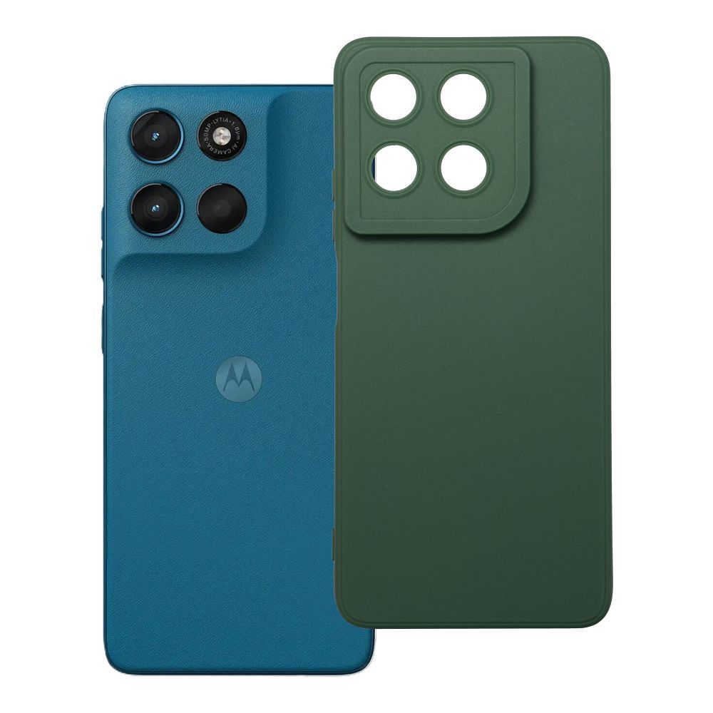 Husa Matt 2.0 pentru Motorola G57 / G57 Power Verde inchis