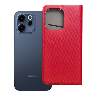Husa Smart Book pentru Oppo Reno 15 Rosu
