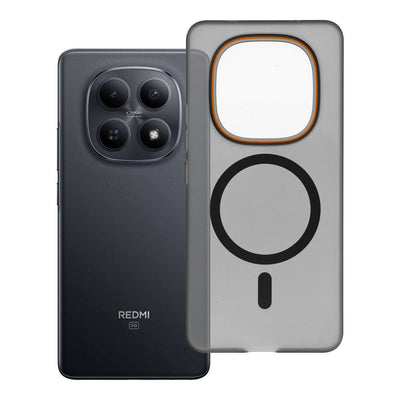 Husa Go Portocaliu pentru Xiaomi Redmi Note 15 PRO 4G Compatible cu Magsafe Negru