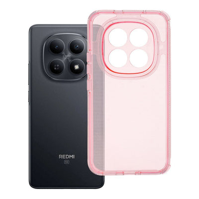 Husa Matrix Transparent pentru Xiaomi Redmi Note 15 PRO Plus 5G Powder Roz