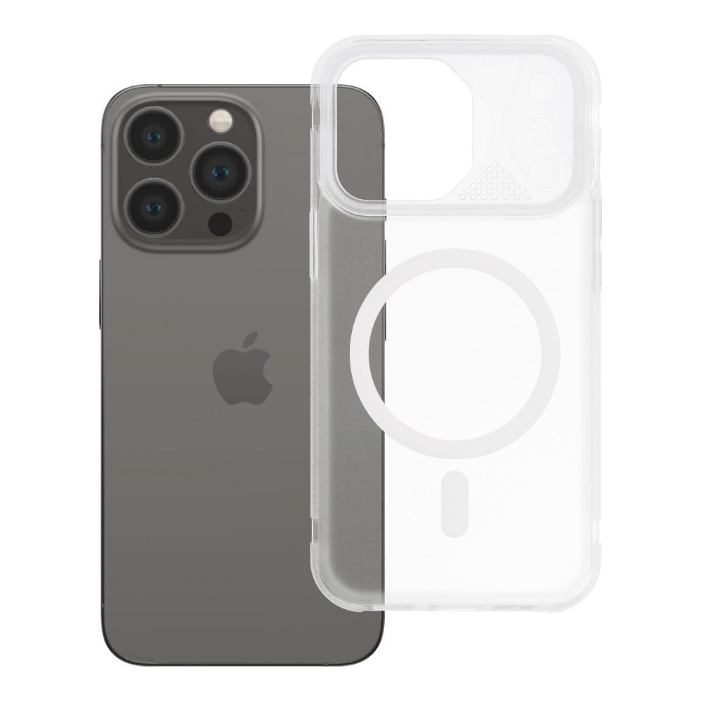 Husa Aurora pentru iPhone 13 PRO Compatible cu Magsafe Alb