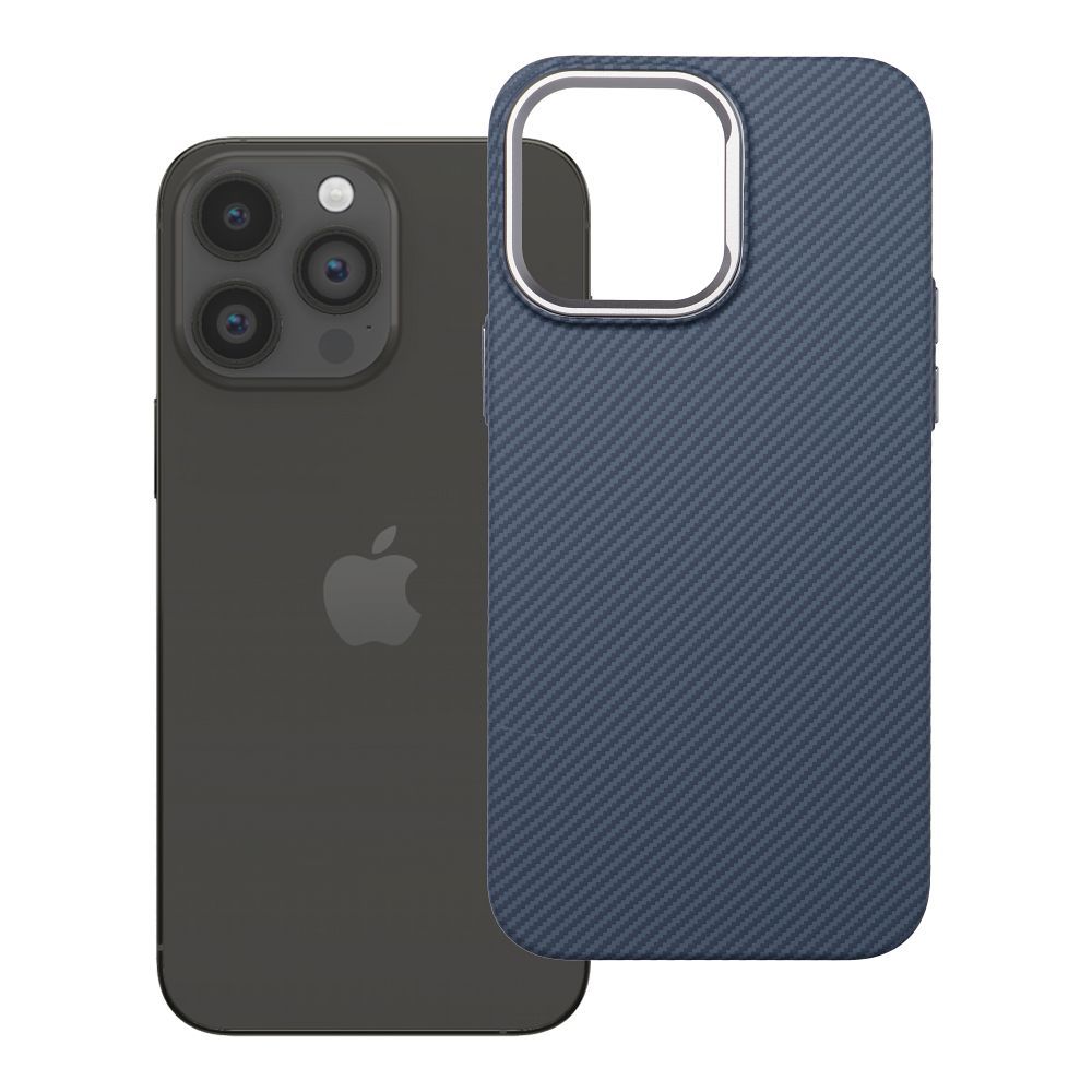 Husa K-look pentru iPhone 14 PRO MAX Compatible cu Magsafe Albastru